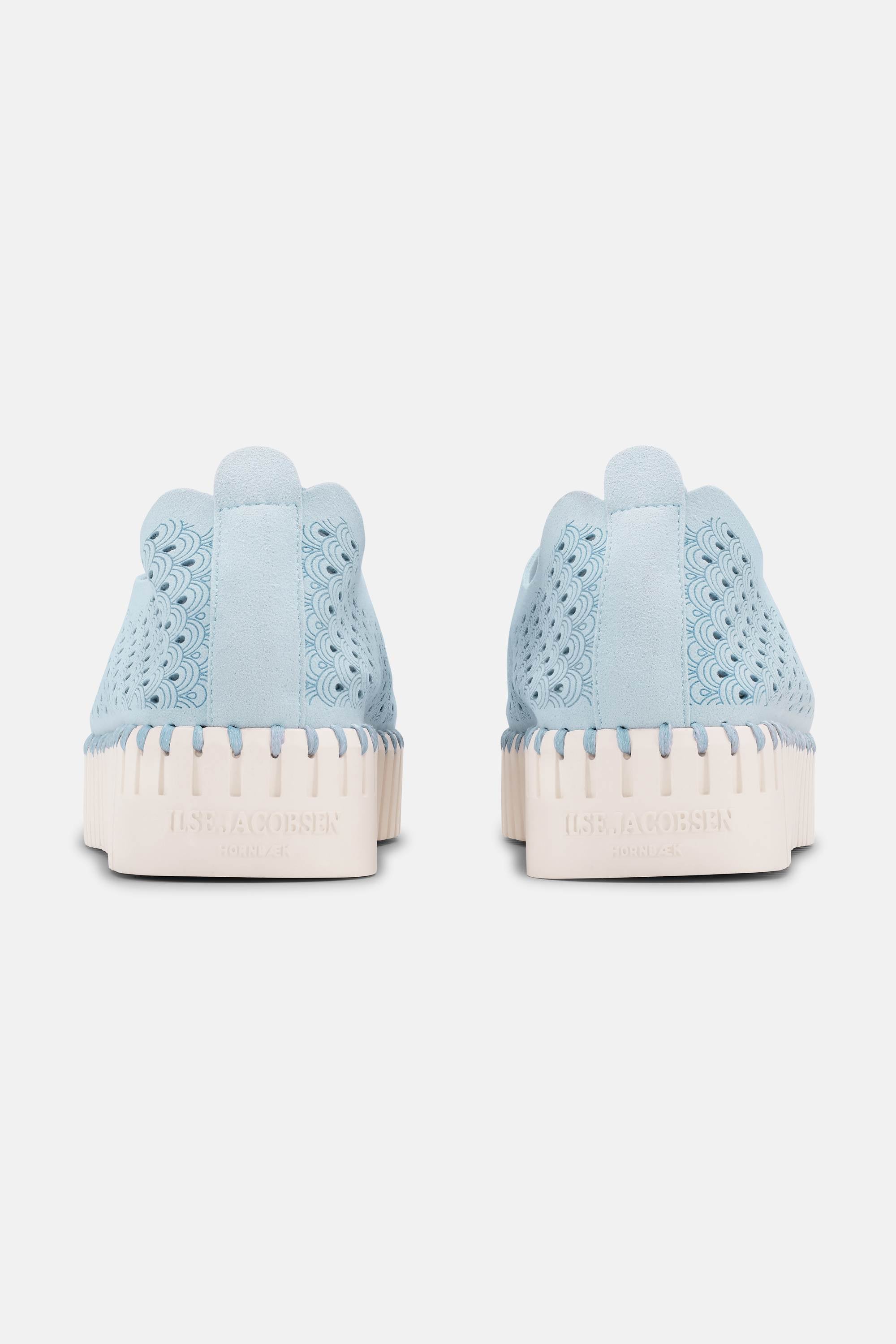 Platform Tulip Sko - Ash Blue